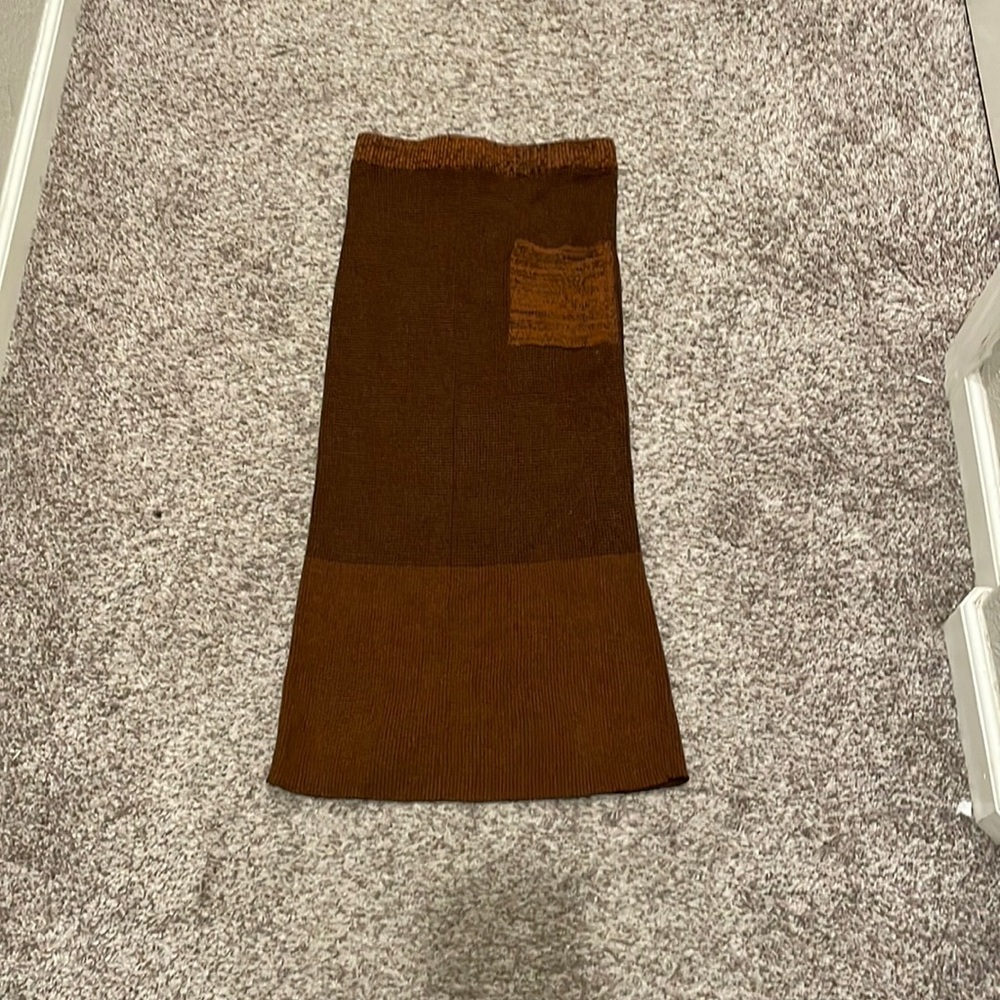 Gorgeous Unique Brown/Copper Fall Skirt